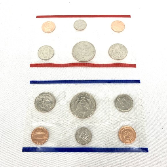 1992 Uncirculated United States Coin Proof Mint Set D and P Mint Marks - Picture 4 of 8